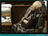 hier wird auch geschlafen...