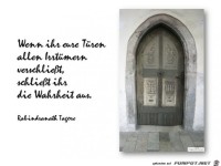 Wenn ihr eure Tueren