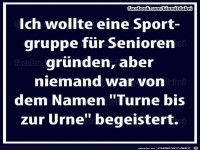Sportgruppe für Senioren
