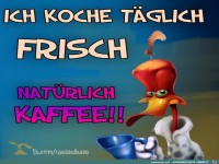 Koche taeglich frisch