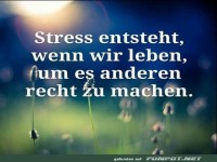 Stress entsteht