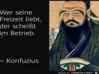 Konfuzius meint