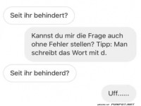 Das ist wohl aussichtslos