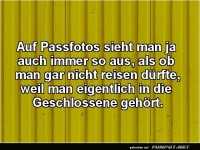 Witz �ber Passfotos
