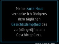 Witziges Zitat zur Sch�nheitspflege