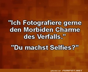 fun-Bild: Selfies: Die Kunst des Verfalls
