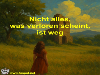 Nicht alles, was verloren scheint, ist weg