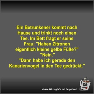 Ein-Betrunkener-kommt-nach-Hause-und-trinkt-noch-einen-Tee.jpg von Fossy