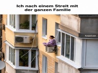 Streitpause mit Aussicht