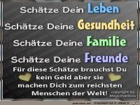 schaetze dein Leben