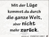 mit der Laeuege.......