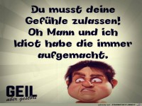 Deine Gefuehle zulassen