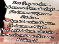 der Tag, an dem ich unsere Freundschaft........