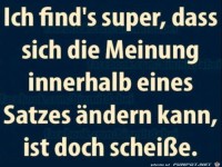 Ich find's super