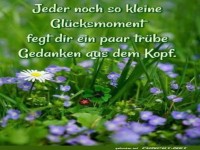 Kleiner Glcksmoment im Grnen