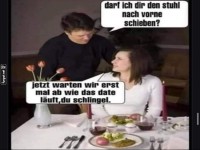 Humorvolles Date-Szenario