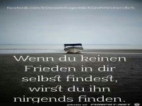 Wenn Du keinen Frieden...