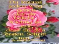 Du kannst jeden Weg gehen