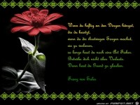 wenn du heftig an den Dingen haengst die du besitzt....