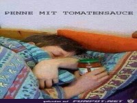 Penne mit Tomatensauce