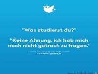 Was studierst Du