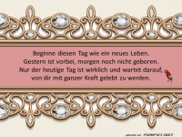 Beginne diesen Tag