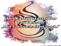 Mit Kaffee