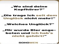 Wo sind Deine Kopfh�rer?