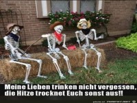 Trinken nicht vergessen