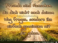 Freunde sind Menschen