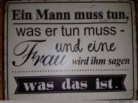 Ein Mann muss tun