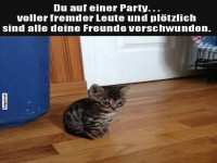 Verloren auf der Party