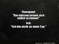 Lustiger Dialog �ber Selbstliebe