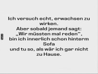 Erwachsen sein ist auch nicht leichter!