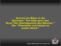 Kommt ein Mann in die Bcherei