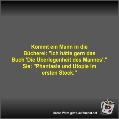 Kommt-ein-Mann-in-die-Bücherei.jpg von Fossy