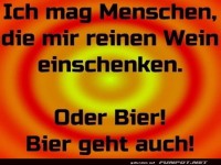 Ein Hoch auf ehrliche Getr�nke!
