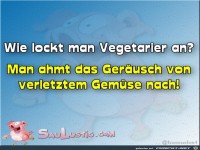 Vegetarier anlocken