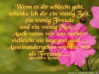 Wenn es dir schlecht geht