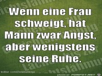 schweigen