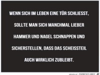T�r schliessen