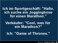 ich im Sportgesch�ft......