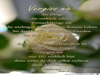 Vergiss nie