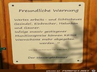 freundliche Warnung