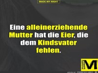 Allein Erziehende Mutter