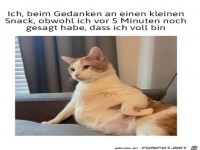 Ein kleiner Snack wre toll