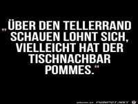 Über den Tellerrand schauen