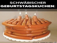 Geburtstagskuchen der Schwaben