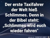 Der erste Taxifahrer