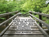 alles im leben ist eine br�cke